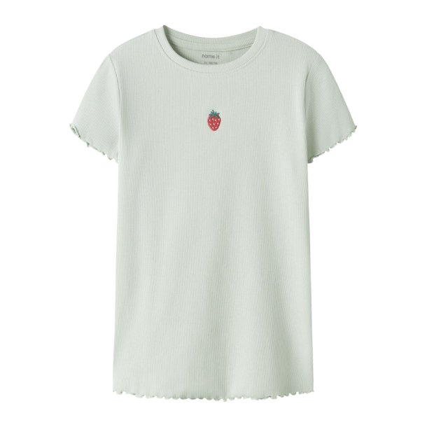 Name It T-shirt Kids SS Vivemma Slim Pale Aqua
