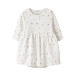 Name It Kjolebody Baby LS Cherry Cloud Dancer