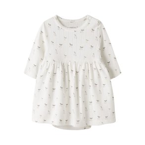 Name It Kjolebody Baby LS Cherry Cloud Dancer