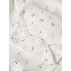 Name It Kjolebody Baby LS Cherry Cloud Dancer