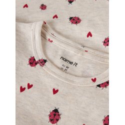 Name It T-shirt Mini SS Haline Peyote Melange