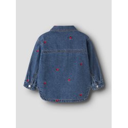 Name It Cowboyjakke Nina Ladybug Medium Blue Denim
