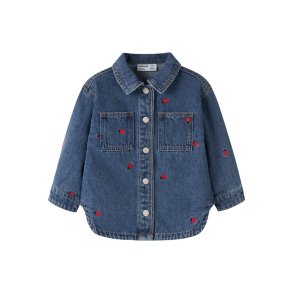 Name It Cowboyjakke Nina Ladybug Medium Blue Denim