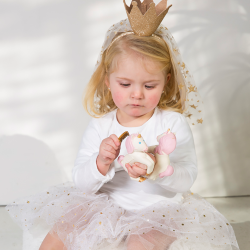 Oli &amp; Carol Bidearmbnd i naturgummi Enhjrningen Stacy