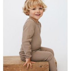 Petit by Sofie Schnoor Body Nevada Rib Warm Grey