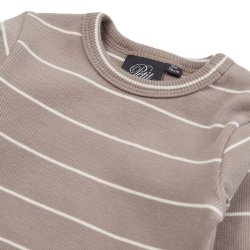 Petit by Sofie Schnoor Body Nevada Rib Warm Grey