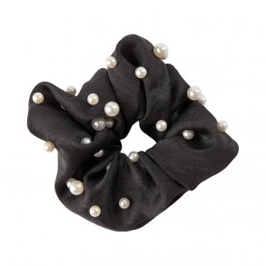 Petit by Sofie Schnoor Hrelastik sort m. Perler 