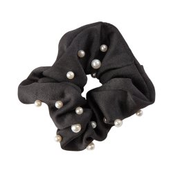 Petit by Sofie Schnoor H�relastik sort m. Perler 