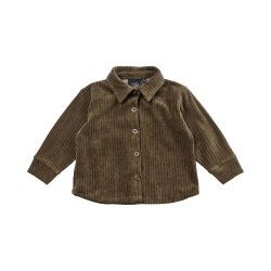 Petit by Sofie Schnoor Skjorte Velour Dark Green
