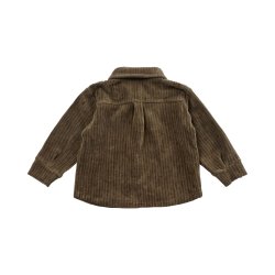 Petit by Sofie Schnoor Skjorte Velour Dark Green