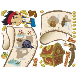 RoomMates Hjdemler Wallsticker Peter Pan &amp; nskeen