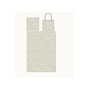 Soft Gallery Sengetj Junior Ugler Pastelowl Harbor Gray