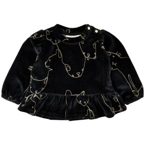 Soft Gallery Sweatshirt Imery Emili X-mas Jet Black