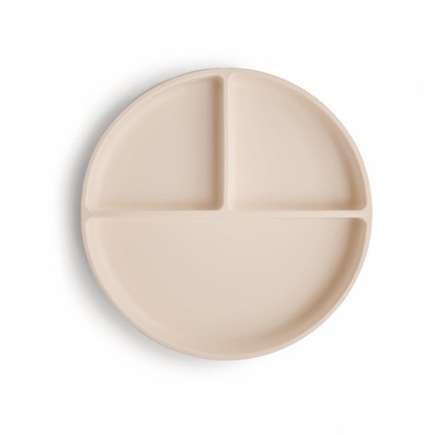 Mushie Silikone Tallerken Shifting Sand