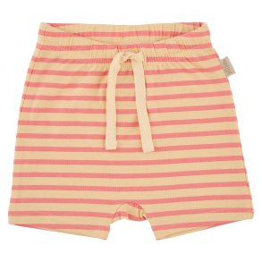 Petit Piao Shorts Dark Peach Striped
