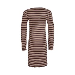 Sofie Schnoor Girls Kjole Rib Warm Brown
