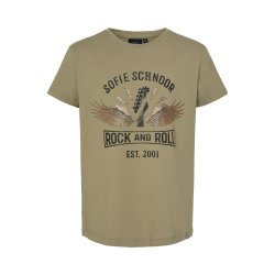 Sofie Schnoor Girls T-shirt Felina Army Green