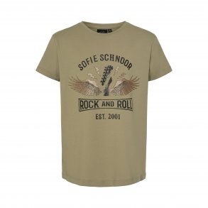 Sofie Schnoor Girls T-shirt Felina Army Green