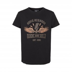 Sofie Schnoor Girls T-shirt Felina Black
