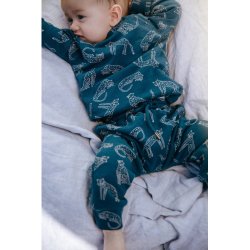 Soft Gallery Bukser Meo Majolica Blue AOP Loeline