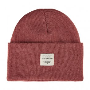 Soft Gallery Hue Beanie Gazz Irrila Brick Dust