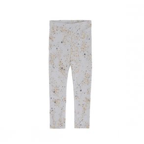 Soft Gallery Leggins Paula Baby Ocean Grey AOP Mini Splash Blue