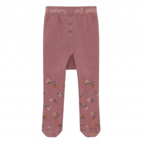 Soft Gallery Strmpebukser Baby Woodrose AOP Flowerberry