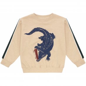 Soft Gallery Sweatshirt Baptiste Beige Crocoskate