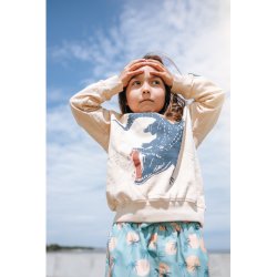 Soft Gallery Sweatshirt Baptiste Beige Crocoskate