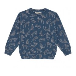 Soft Gallery Sweatshirt Baptiste Majolica Blue, AOP Loeline