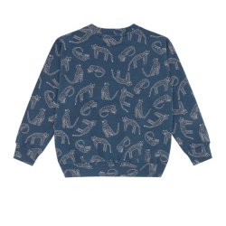 Soft Gallery Sweatshirt Baptiste Majolica Blue, AOP Loeline