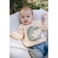 Soft Gallery Sweatshirt Buzz Beige Crocoball