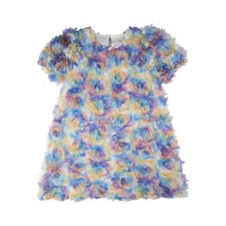 The New Kjole SS Flower White Swan