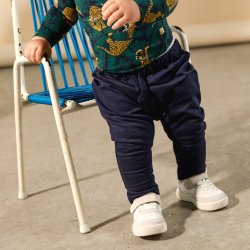 The New Siblings Sweatpants Chris Navy Blazer