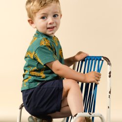 The New Siblings Shorts Chris Navy Blazer