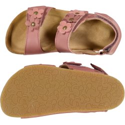 Wheat Sandal Clare Flower Cameo Blush