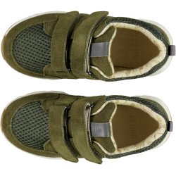 Wheat Sneaker Toney Velcro Heather Green