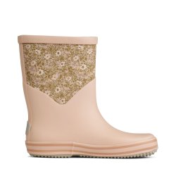 Wheat Footwear Gummist�vler Juno Pale Lilac Flowers
