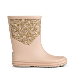 Wheat Footwear Gummist�vler Juno Pale Lilac Flowers