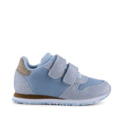 Woden Sneakers Sandra Pearl Mesh Blue Skies