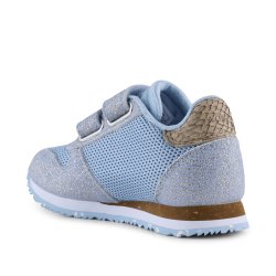 Woden Sneakers Sandra Pearl Mesh Blue Skies