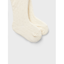 Lil' Atelier Strmpebukser Filso Ana Pointelle Turtledove