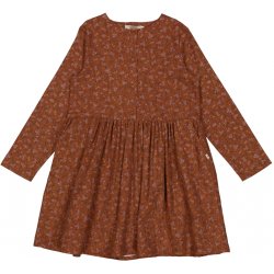 Wheat Kjole Alison Bronze Flowers