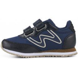 Woden Sneakers Manu Metallic Navy