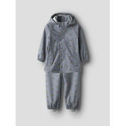 Lil' Atelier Regns�t Mini Ladry10 Rain Set AOP Tradewinds