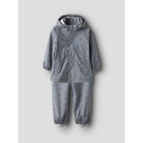 Lil' Atelier Regns�t Mini Ladry10 Rain Set AOP Tradewinds