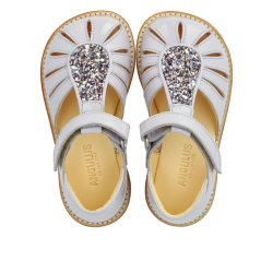 Angulus Sandal med Drbedetalje med Glitter Lilac