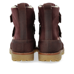 Angulus Vinterstvle TEX med Uldfoer Aubergine