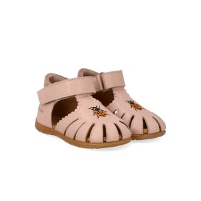 Angulus Sandal Begynder med Marieh�ne broderi Rosebud