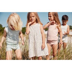 Mini A Ture Kjole Alida 2-pak Mauve Chalk